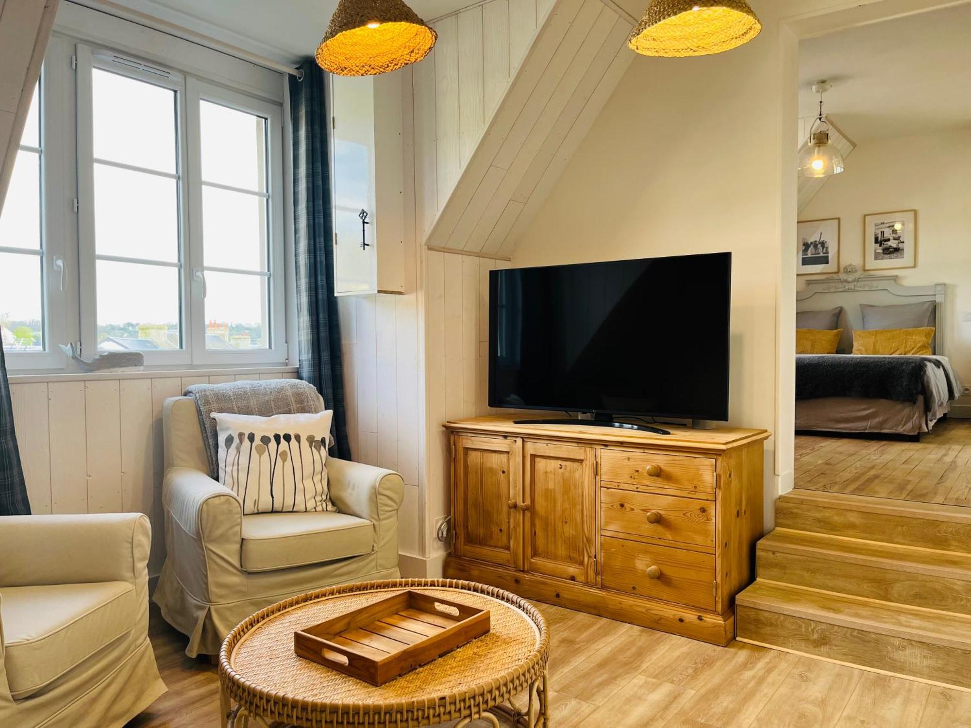 Appartement Cosy Bord De Mer Port-en-Bessin-Huppain Dış mekan fotoğraf